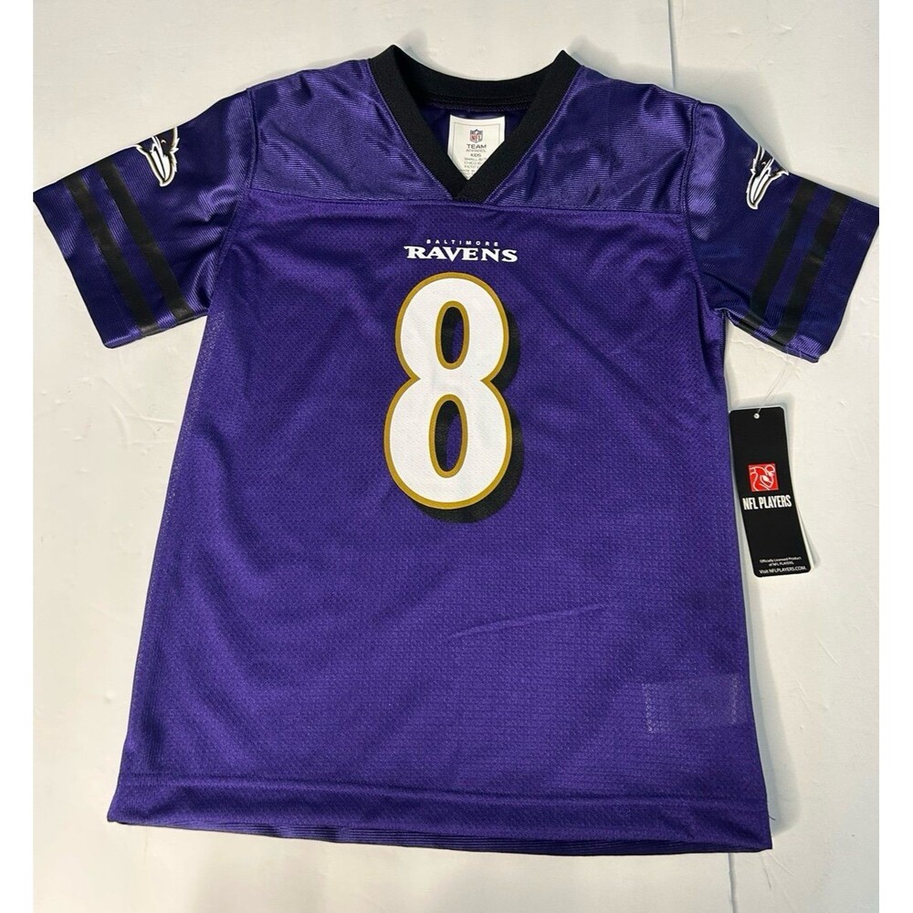 Kids NFL Ravens Jersey Size Small 6-7